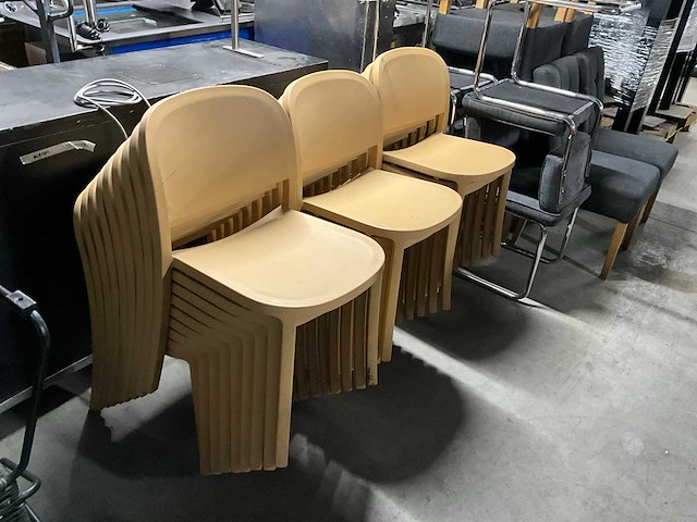 Emeco jasper morrison design restaurantstoelen (25x) - afbeelding 7 van  7
