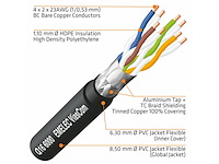 Emelec víascom rdata6000/ec/05050 m extra flexibele cat6 sf/utp bckabel - afbeelding 2 van  3