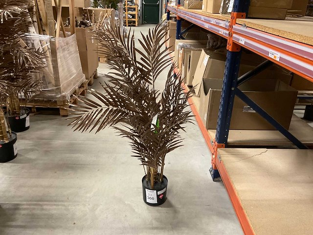 Emerald areca palm kunstkamerplant (2x) - afbeelding 3 van  4