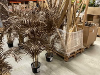Emerald areca palm kunstkamerplant (2x) - afbeelding 2 van  4