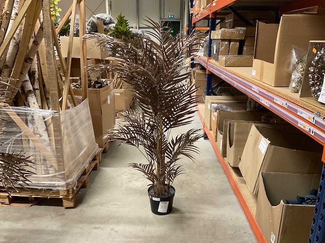 Emerald areca palm kunstkamerplant (2x) - afbeelding 3 van  4
