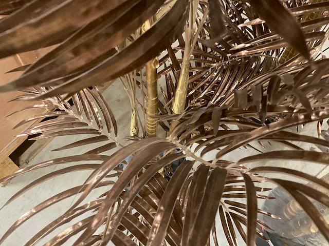 Emerald areca palm kunstkamerplant (3x) - afbeelding 5 van  6