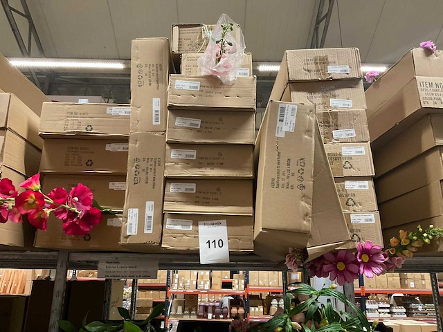 Emerald en art partij zijde bloemen - afbeelding 2 van  5