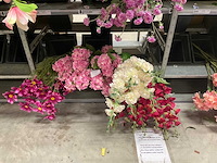 Emerald en art partij zijde bloemen - afbeelding 5 van  5