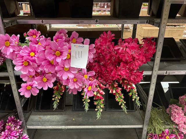 Emerald en art partij zijde bloemen - afbeelding 1 van  5