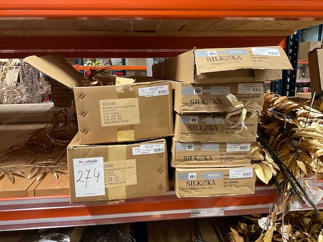 Emerald en silka kunstbloemen - afbeelding 4 van  15