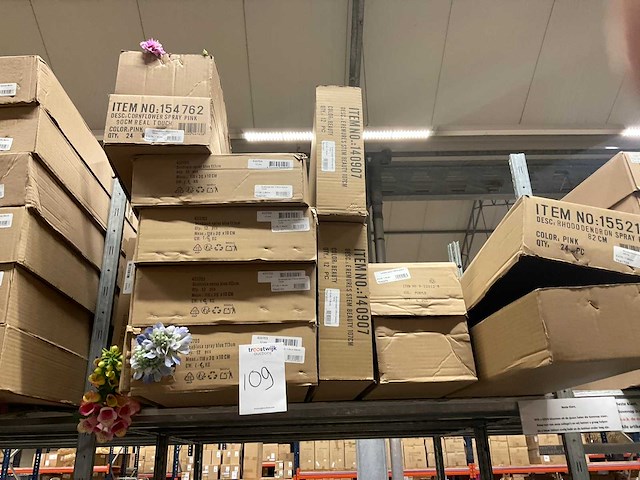 Emerald en silka partij zijde bloemen - afbeelding 2 van  12