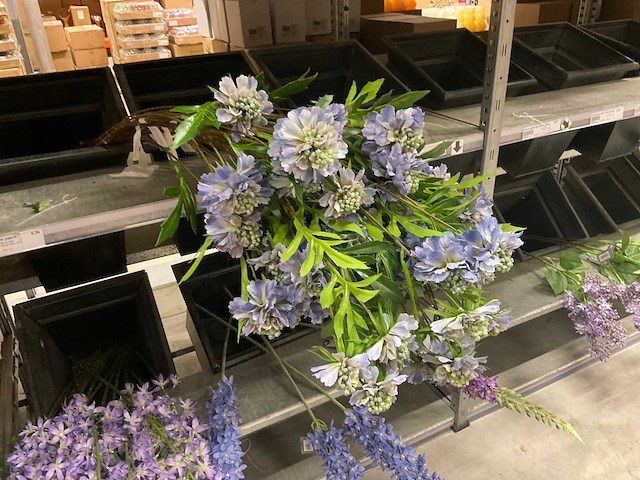 Emerald en silka partij zijde bloemen - afbeelding 10 van  12