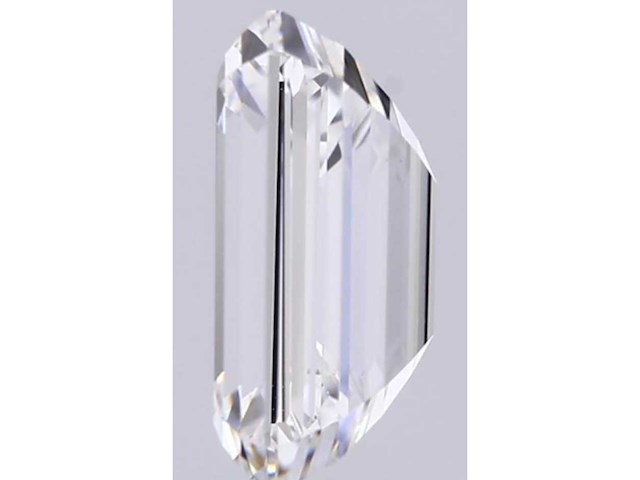 Emerald geslepen diamant 0.50 carat gecertificeerd - afbeelding 2 van  4
