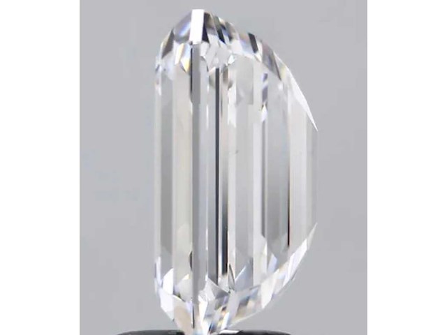 Emerald geslepen diamant 5.05 carat gecertificeerd - afbeelding 2 van  4