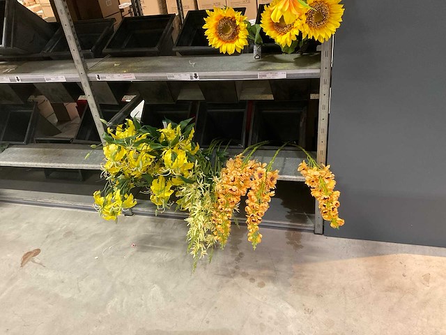 Emerald partij zijde bloemen - afbeelding 2 van  6