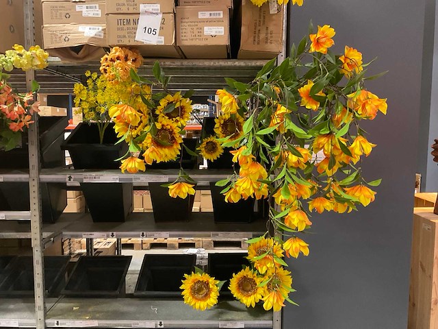 Emerald partij zijde bloemen - afbeelding 3 van  6