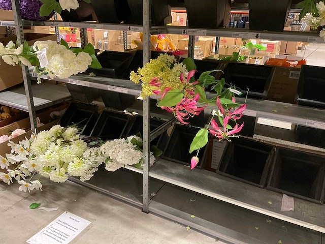 Emerald partij zijde bloemen - afbeelding 2 van  6