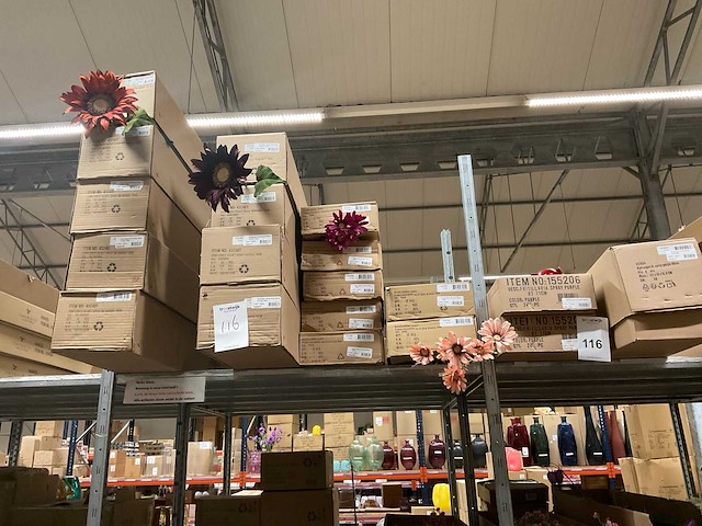 Emerald partij zijde bloemen - afbeelding 2 van  6