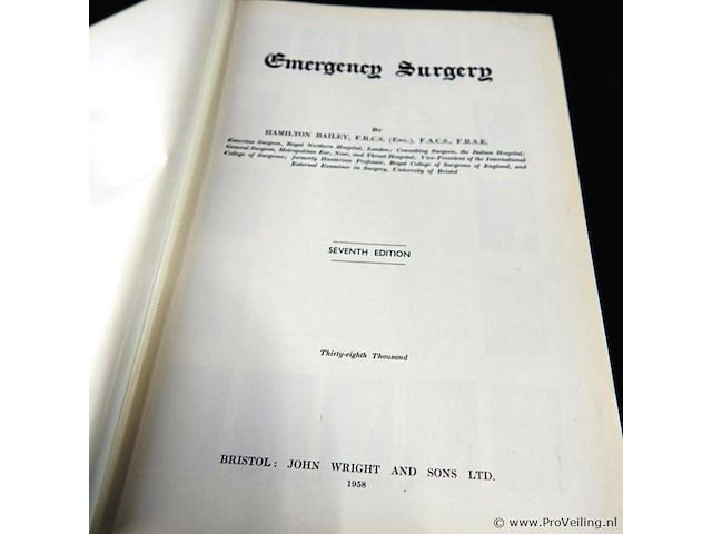 Emergencu surgery - afbeelding 2 van  5