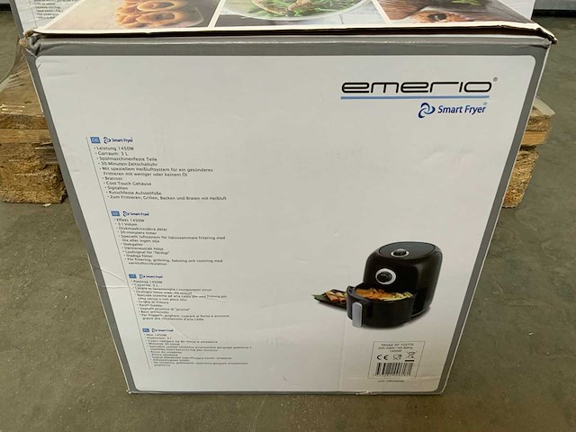 Emerio af-125770 airfryer (32x) - afbeelding 3 van  3