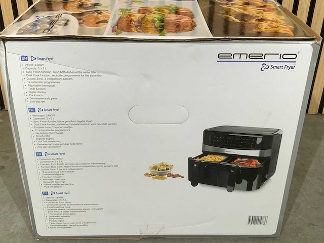 Emerio af-126672.4 airfryer (7x) - afbeelding 2 van  3