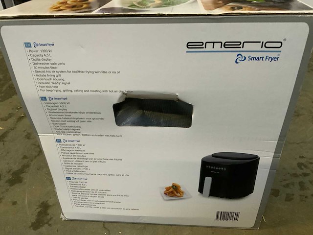 Emerio af-129369 airfryer (24x) - afbeelding 2 van  3