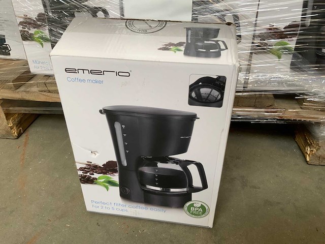 Emerio cme-116801 koffiezetapparaat (54x) - afbeelding 2 van  6