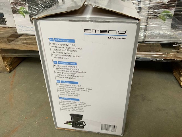 Emerio cme-116801 koffiezetapparaat (54x) - afbeelding 3 van  6