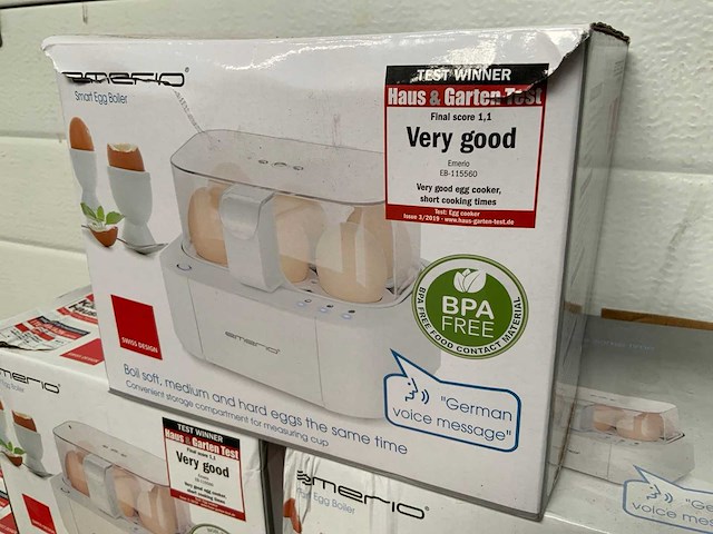 Emerio eb-115560.12 slimme eieren koker (10x) - afbeelding 1 van  4
