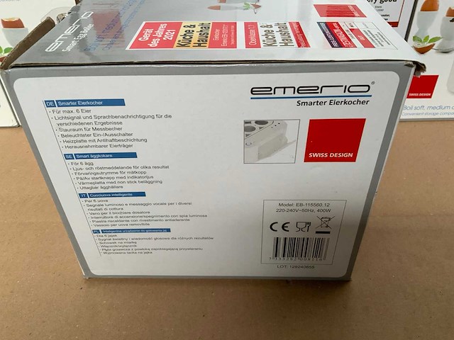 Emerio eb-115560.12 slimme eieren koker (10x) - afbeelding 3 van  4