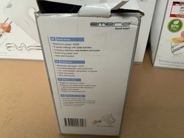 Emerio hm-124178 hand mixers (11x) - afbeelding 2 van  3