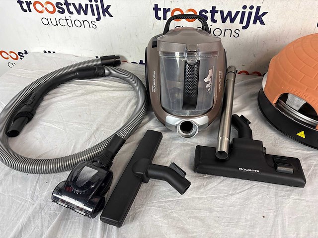 Emerio pizzarette origineel - 6 persoons pizza oven + rowenta compact power xxl ro4b50 - stofzuiger - afbeelding 2 van  2