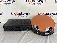 Emerio pizzarette origineel – 6-persoons pizza-oven | denon pma-600 zwart – stereo versterker - afbeelding 1 van  2