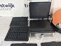 Emerio pizzarette origineel – 6-persoons pizza-oven | pierre contactgrill pcg5000multi – multifunctionele contactgrill - afbeelding 2 van  2