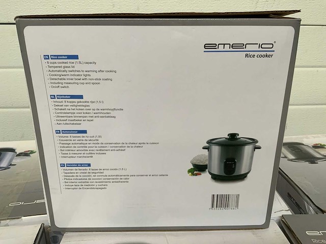 Emerio rce-110118.5 rijstkoker (13x) - afbeelding 3 van  5