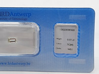 Emeroude geslepen diamant, 0,51 karaats (vvs1) - afbeelding 3 van  7