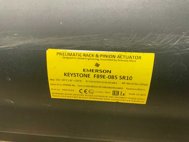 Emerson actuator (5x) - afbeelding 5 van  5
