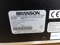 Emerson branson - 2023 - ultrasonic gmx-w1 eu 1/2t w/o cut 3m - wire splicer system - afbeelding 6 van  11