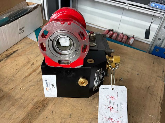 Emerson damcos lpum-d hydraulische pompunit - afbeelding 2 van  5