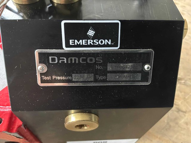 Emerson damcos lpum-d hydraulische pompunit - afbeelding 5 van  5
