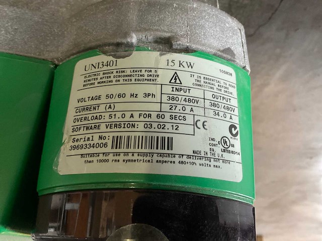 Emerson frequentieregelaar - afbeelding 2 van  2