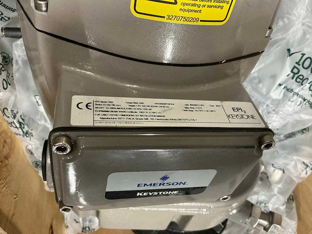 Emerson keystone ep12 2000 elektronische zwenk aandrijving - afbeelding 4 van  4