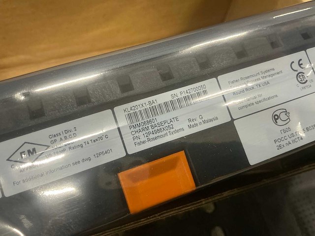Emerson kl4201x1-ba1 charm baseplate (3x) - afbeelding 2 van  2