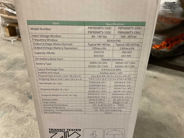 Emerson liebert psp500mt3-120u psp - afbeelding 2 van  2