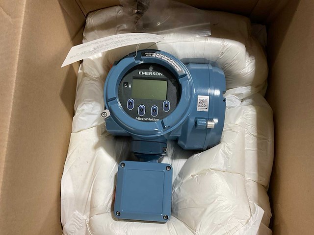 Emerson micromotion massaflow en dichtheidsmeter - afbeelding 1 van  2