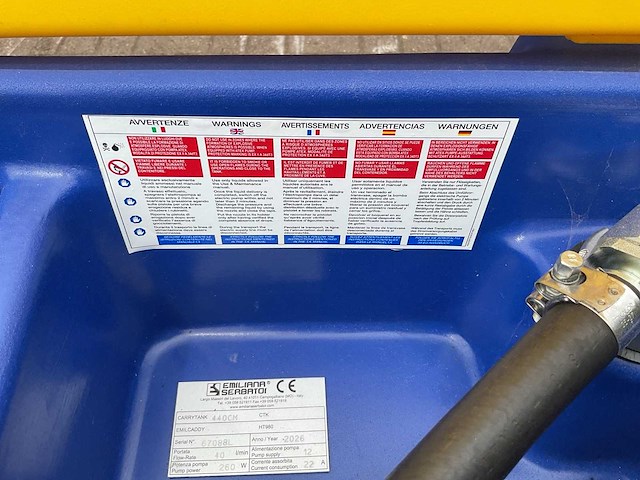 Emiliana serbatoi eu-tank 440 liter brandstof opslagtank - afbeelding 2 van  11
