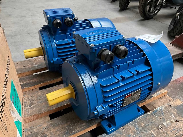 Emk kae2a132s* elektromotor (2x) - afbeelding 1 van  4