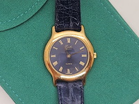 Emka genève 18kt gold electroplated dameshorloge - afbeelding 1 van  6