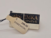 Emka genève 18kt gold electroplated dameshorloge - afbeelding 2 van  6