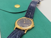 Emka genève 18kt gold electroplated dameshorloge - afbeelding 3 van  6