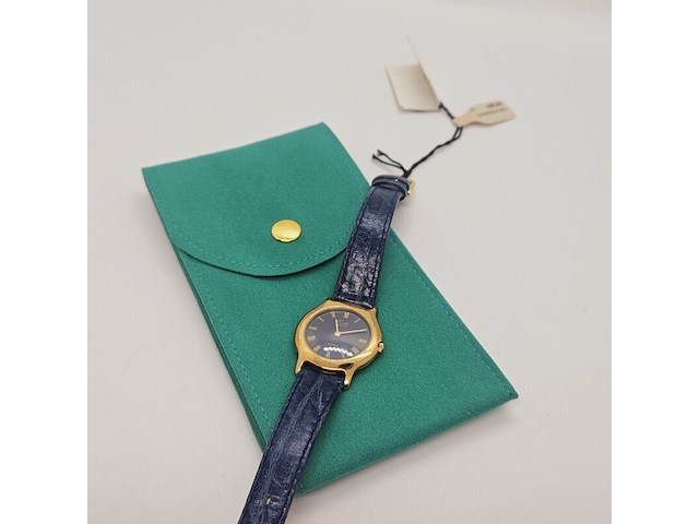 Emka genève 18kt gold electroplated dameshorloge - afbeelding 5 van  6