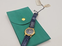 Emka genève 18kt gold electroplated dameshorloge - afbeelding 5 van  6