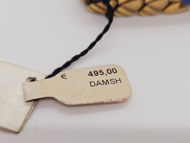 Emka geneve damsh goldplated dameshorloge - afbeelding 3 van  7