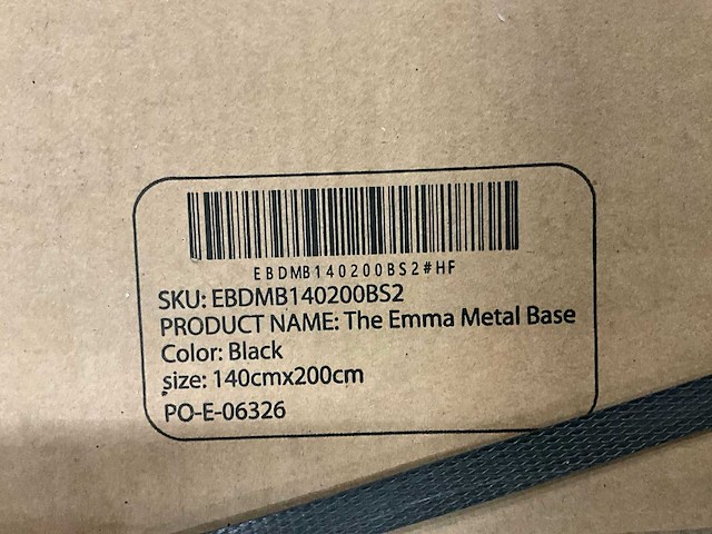 Emma - bed metalen frame - afbeelding 4 van  5